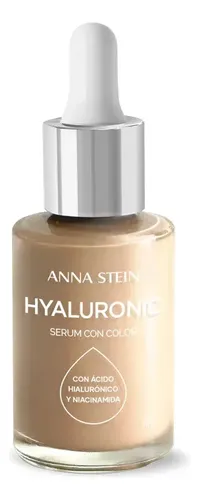 Anna Stein Hyaluronic Base De Maquillaje Serum Con Color 25g Tono 01