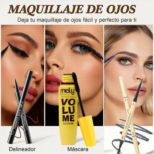 Kit Maquillaje Niña Adolescente Tono Suave E Intenso Make Up