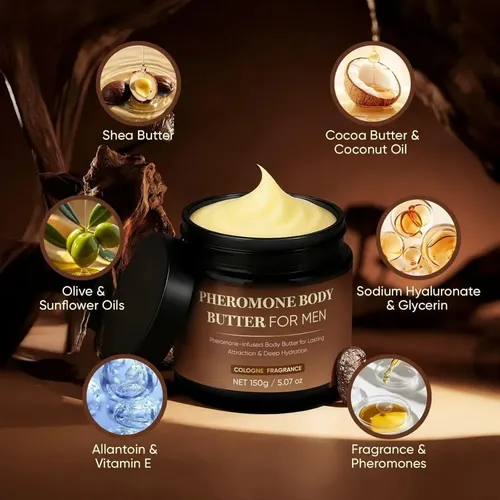 /ljzmanteca Corporal Para Hombres, Crema Corporal Para