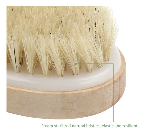 Cepillo Corporal Exfoliante De Madera 1 Pieza