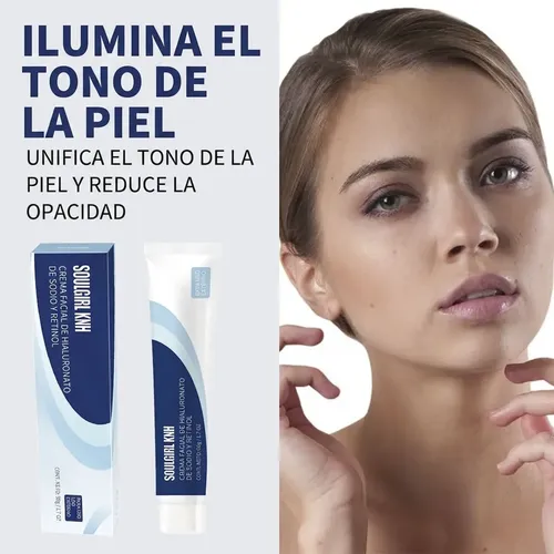 Crema Facial Piel Suave Firme Hialurónico Retinol 30g