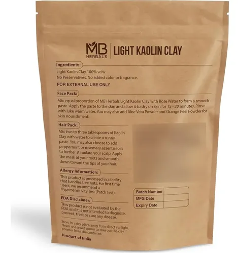 Caolín Mb Herbals Light 500 G