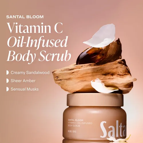 Exfoliante Corporal Saltair Santal Bloom 1 Unidad