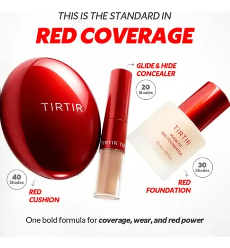 Tirtir Mask Fit Red Foundation Base Maquillaje Líquida 27n Camel