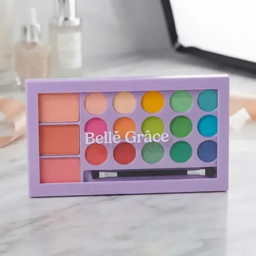 Paleta Sombras Ojos Rubor Brillante Mate 15 Tonos Veoquiero
