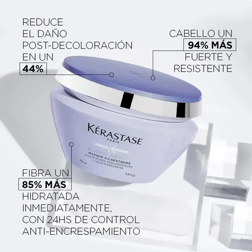 Kérastase Blond Absolu Masque Cicaextreme 200ml Pelo Rubio