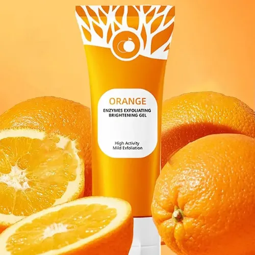 3 X Gel Exfoliante Natural De Naranja .