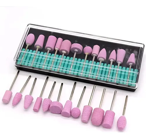 Kit De 12 Fresas Para Torno Pulidor Lima De Uñas