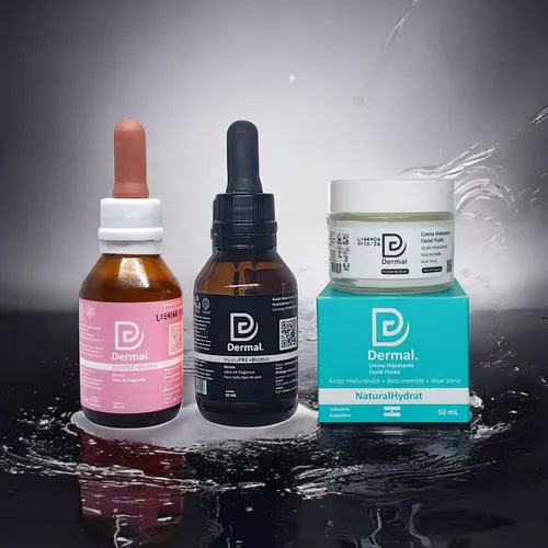 Kit Rutina Doble Serum+crema Retinol/hialurónico/vitamina C