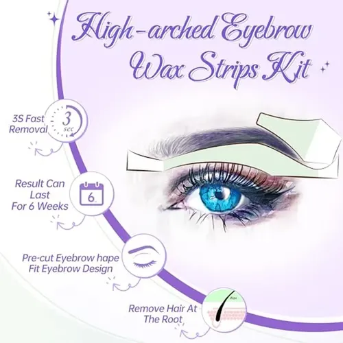 Tiras De Cera Para Cejas Arqueadas Y Altas De Beauty7, Tira