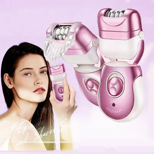 Depiladora Eléctrica 3 En 1 Con Accesorios Mujer