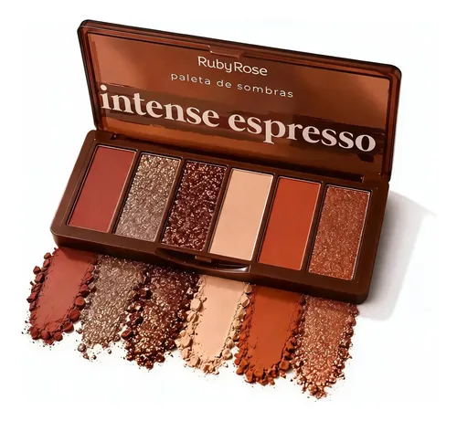 Paleta De Sombras Ruby Rose Intense Espresso