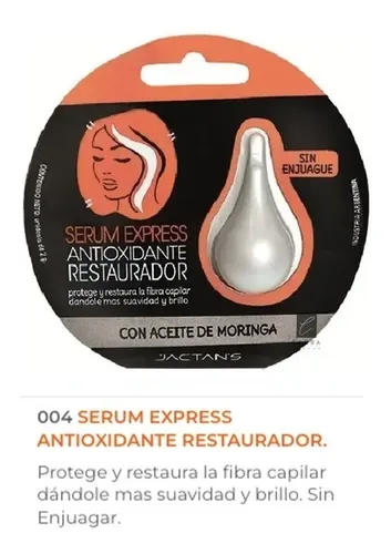 Serum Express Antioxidante Capilar Restaurador Jactan’s