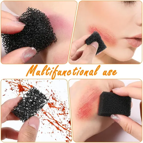 Stipple Sponges, 12pcs Sfx Makeup Sponges Special Effects…
