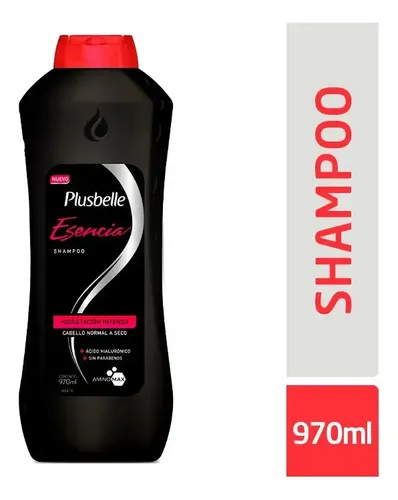 Shampoo Plusbelle Esencia Hidratacion Intensa Sin Parabenos