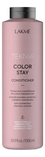 Acondicionador Lakme Teknia Color Stay Para Cabellos Teñidos 1L