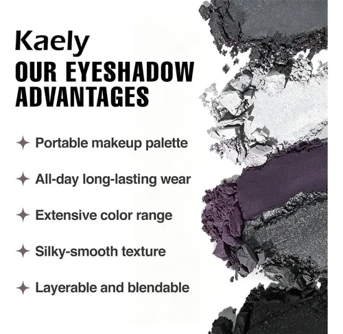 Paleta De Sombras Smoke 9 Colores Cakaila 9color