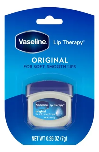 Vaseline Bálsamo Labial Original Jar 7g Importado De Corea