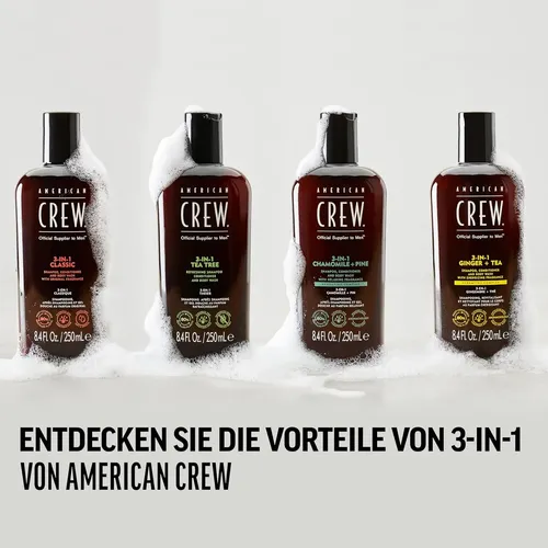 American Crew Champú, Acondicionador Y Jabón Corporal Par…