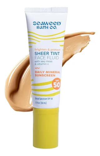 Protector Solar Facial Tono Mineral Spf50 Seaweed Bath Co