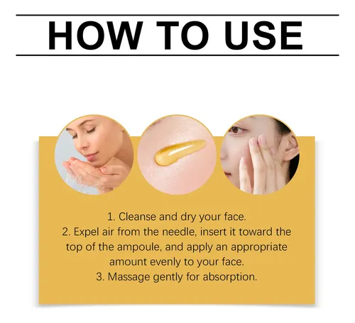 Extracto Facial En Ampolla, Ingredientes Suaves