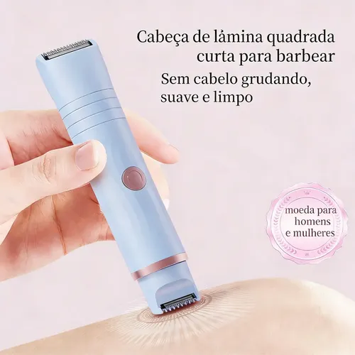 – Removedor Doble: Depilación Sin Dolor Ni Manchas Azul –