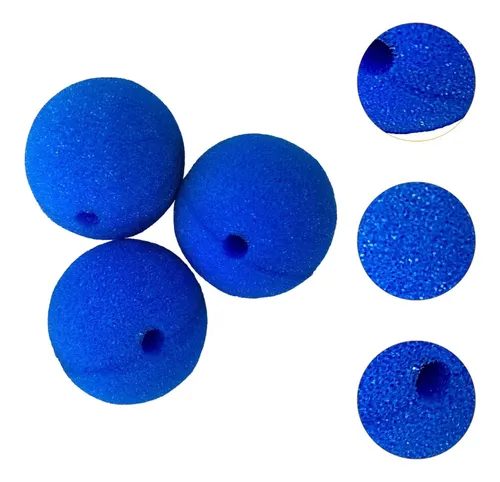 50x Nosas De 2 Pulgadas Para Prácticas Fiesta De Azul