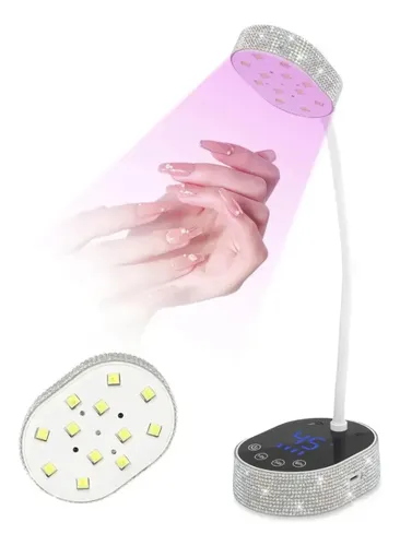 Lampara Cabina Inalambrica Uv Led Soft Gel Strass 36w