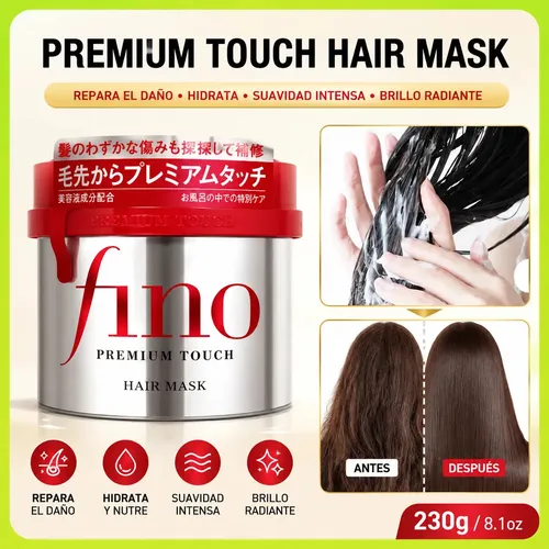 Mascarilla Capilar Fina Premium Touch 230 G: Hidratante Y An