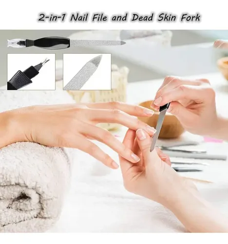 Y Kit Pedicura Manicure Herramienta P Uñas Cuidado Los .