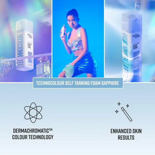 Espuma Autobronceadora Bondi Sands Technocolor Zafiro 200