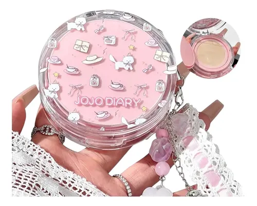 Base Cushion Bb Cream Jojo Diary Waterproof Cartoon Cat