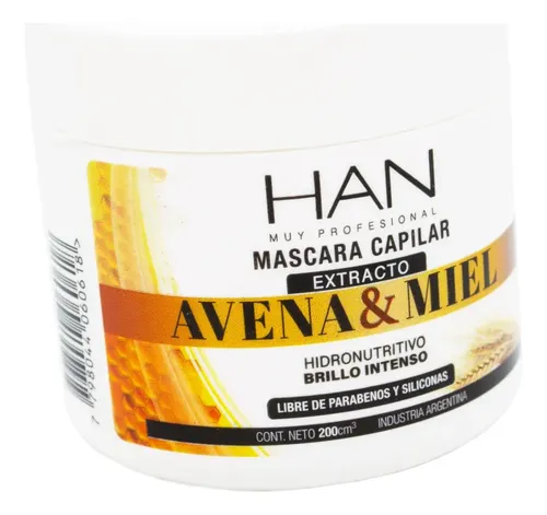 Han Kit Avena Miel Shampoo + Acondicionador + Mascara 200ml