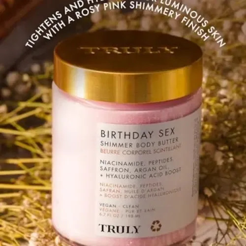 Manteca Corporal Truly Birthday Sex Shimmer, Reafirmante, 25