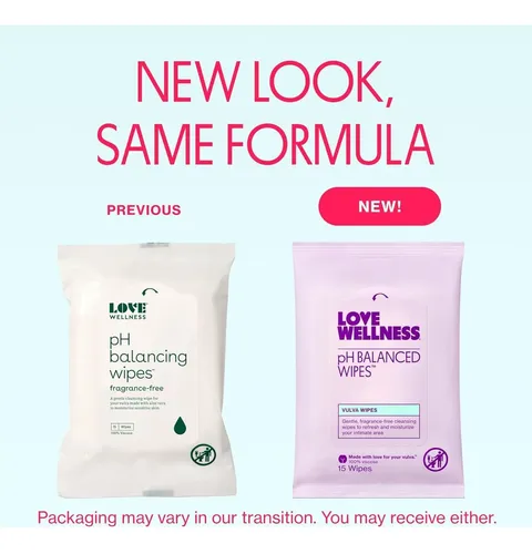 Toallitas Íntimas Ph Equilibrado Love Wellness 3-pack