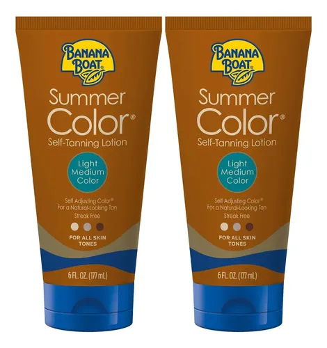 Banana Boat Summer Color Loción Autobronceadora | Light M…