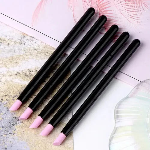 Lima Obelisco Tipo Pincel X 5 Nails Manicura