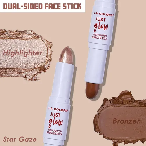 L.a. Colors Stick De Contorno Facial Doble Cara Tan/deep