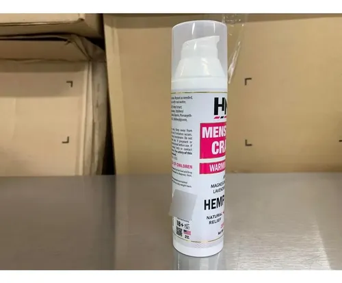 Crema De Cáñamo Para Calambres Menstruales 2000mg Con