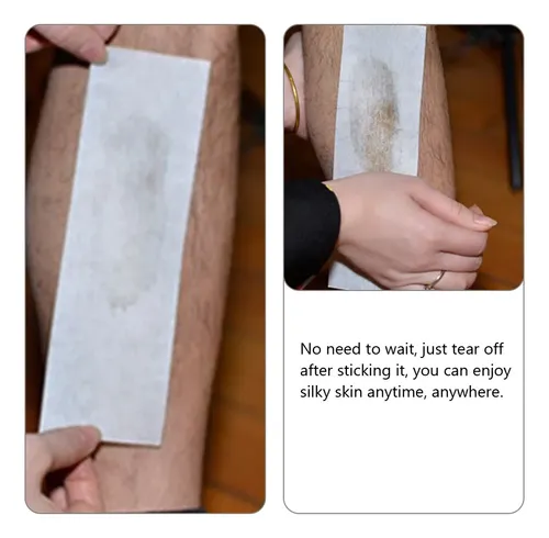 200 Tiras De Papel Encerado No Tejido Para Depilación Facial