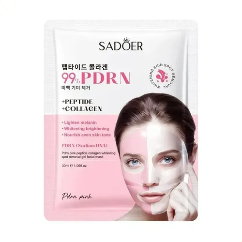 Mascarilla Facial Pdrn 99% Colágeno Sadoer 30ml Pack X6 Todo Tipo De Piel