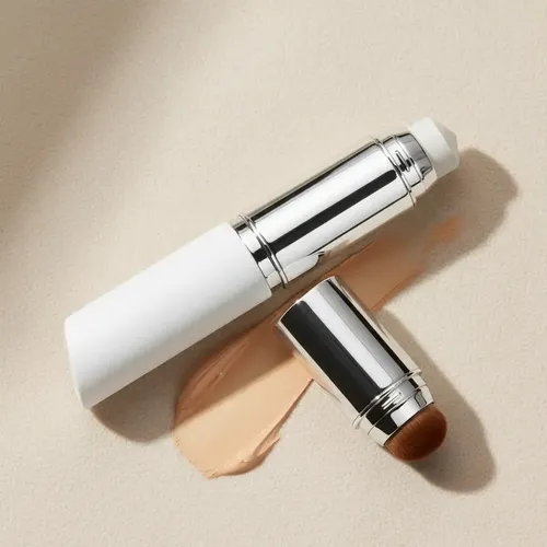 Crema en barra blanca Blanc Cover V, color blanco, base coreana Tom 201 Light