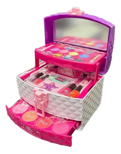 Tiny Set Valija De Maquillaje Con Glitter 3362 Loony Toys