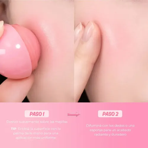 Romand Juicy Roll Cheek Tono del maquillaje 03 White Peach