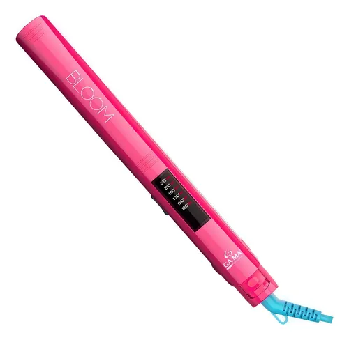 Planchita De Pelo Ga.ma Italy Elegance Bloom Led Color Rosa