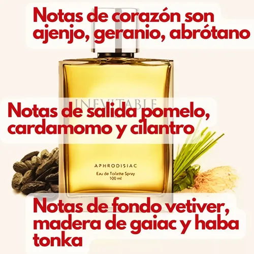 Perfume Inevitable Men Aphrodisiac 100ml Sexitive Spray Hombre