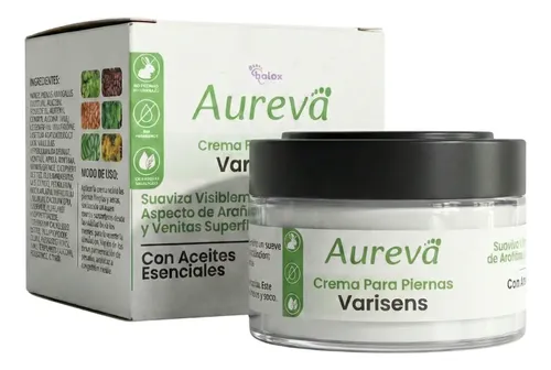 Crema Para Varices Arañitas Piernas Aureva Varisens 50ml
