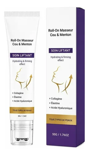 Crema Reafirmante Para Cuello Con Masaje Con Bolas