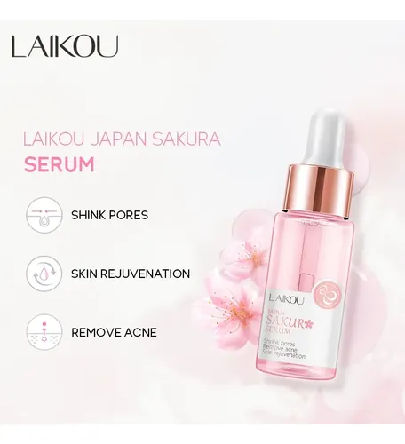 Cc Set De Cuidado Facial Laikou Sakura 4pcs Con Protector