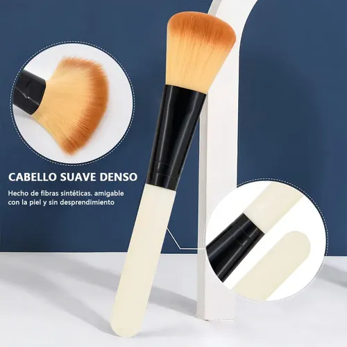 Ahzs Set 12 Brochas Maquillaje Profesional Cepillos Colorc